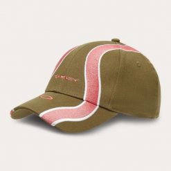 Czapka z daszkiem unisex Oakley WAVE zielona FOS901485-7D8 r L/XL. Zielone czapki z daszkiem Oakley, bez wzorów, z materiału. Za 147.40 zł.