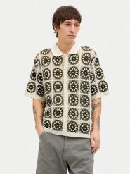 Jack&Jones Koszula Cartagena 12278724 Beżowy Loose Fit. Brązowe koszule Jack&Jones, l, bez wzorów, z bawełny, bez kołnierzyka, bez ramiączek. Za 379.99 zł.