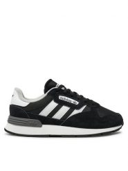 Adidas Sneakersy Treziod 2.0 IH3803 Czarny. Czarne buty sportowe casual Adidas, bez wzorów, z materiału, bez zapięcia. Za 299.99 zł.