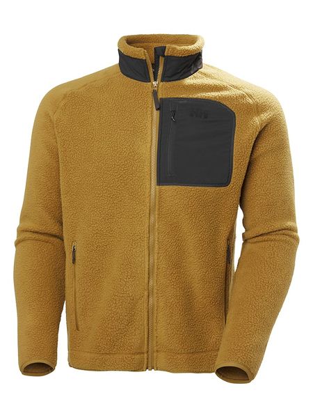 Helly Hansen Kurtka polarowa "Panorama" w kolorze musztardowym rozmiar: L. Żółte kurtki Helly Hansen, l, bez wzorów, z polaru, bez kaptura. Za 253.54 zł.