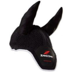 Czapka z muchą dla koni Zandonà Afs. Czarne krawaty i muchy ZANDONÀ, bez wzorów. Za 299.50 zł.