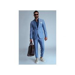 Garnitur Kalk Bay. Niebieskie garnitury Guns&tuxedos, do pracy, bez wzorów. Za 800.99 zł.
