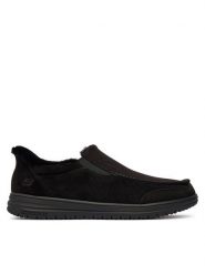 Skechers Półbuty Murette Scofield 205606 Czarny. Czarne eleganckie półbuty Skechers, bez wzorów, ze skóry, bez obcasa, bez zapięcia. Za 269.99 zł.