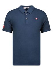Canadian Peak Koszulka polo "Karseak" w kolorze granatowym rozmiar: S. Niebieskie koszulki polo Canadian Peak, s, bez wzorów, z bawełny, bez kołnierzyka, bez ramiączek. Za 88.43 zł.