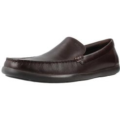 Buty GEOX U948BB 00043 Brązowy. Brązowe buty turystyczne Geox, bez wzorów, ze skóry, bez zapięcia, na fitness i siłownię. Za 267.99 zł.