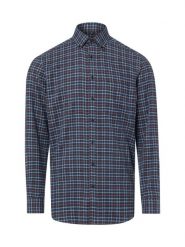 Andrew James koszula flanelowa Mężczyźni Regular Fit Bawełna (100%) niebieski|różowy, XXL. Czerwone koszule Andrew James, m, bez wzorów, z bawełny, bez kołnierzyka, bez ramiączek. Za 249.95 zł.
