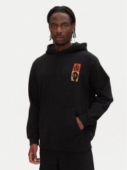 Volcom Bluza Gonyvaders A4112508 Czarny Loose Fit. Czarne bluzy Volcom, m, bez wzorów, z bawełny, bez kaptura. Za 269.99 zł.