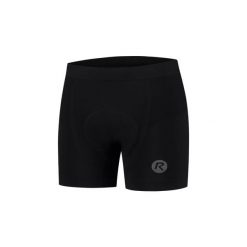Męskie bokserki męskie Rogelli SEAMLESS 2.0 z wkładką rowerową. Czarne bokserki Rogelli, m, bez wzorów, z elastanu. Za 162.00 zł.
