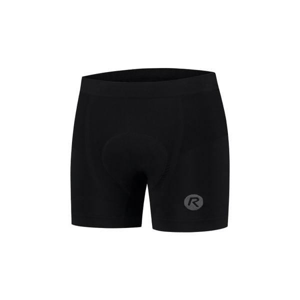 Męskie bokserki męskie Rogelli SEAMLESS 2.0 z wkładką rowerową. Czarne bokserki Rogelli, m, bez wzorów, z elastanu. Za 162.00 zł.