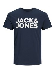 Jack & Jones Koszulka w kolorze granatowym rozmiar: M. Niebieskie bezrękawniki Jack & Jones, m, bez wzorów, z bawełny, bez kołnierzyka, bez ramiączek. Za 37.56 zł.