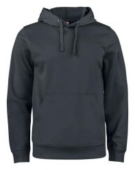 Clique Basic Active Hoody – uniseks bluza z kapturem z poliestru. Czarne bluzy z kapturem CLIQUE, m, bez wzorów, z kapturem. Za 190.50 zł.