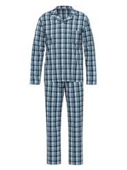 Seidensticker Piżama w kolorze granatowo-białym rozmiar: 52. Niebieskie piżamy Seidensticker, bez wzorów, z bawełny, bez ramiączek. Za 173.99 zł.