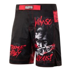 Spodenki do Grapplingu MMA BJJ K1 męskie EXTREME HOBBY WHY SO SERIOUS. Czarne krótkie spodenki sportowe EXTREME HOBBY, m, bez wzorów, z poliesteru. Za 219.00 zł.