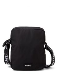 HUGO torba na ramię Mężczyźni czarny, ONE SIZE. Czarne torby na ramię Hugo, bez wzorów, na ramię, bez dodatków. Za 299.95 zł.