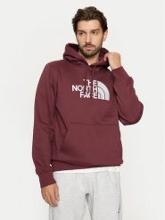 The North Face Bluza Drew Peak NF0A89EM Fioletowy Regular Fit. Fioletowe bluzy The North Face, m, bez wzorów, z bawełny, bez kaptura. Za 259.99 zł.
