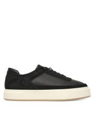Calvin Klein Sneakersy Basket Cupsole Laceup Lth-Nu YM0YM01354 Czarny. Czarne buty sportowe casual CALVIN KLEIN, bez wzorów, ze skóry, bez zapięcia. Za 529.99 zł.