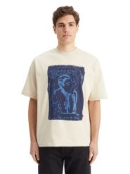 Scotch & Soda Koszulka w kolorze kremowym rozmiar: L. Brązowe bezrękawniki Scotch & Soda, l, bez wzorów, z bawełny, bez kołnierzyka, bez ramiączek. Za 123.82 zł.
