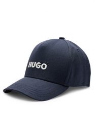 Hugo Czapka z daszkiem Jude 50518901 Granatowy. Niebieskie czapki z daszkiem Hugo, bez wzorów, z bawełny. Za 99.99 zł.