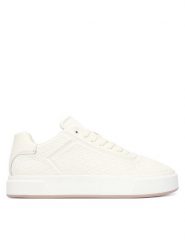 Calvin Klein Sneakersy Basket Cup Oxf Lup Hf HM0HM02132 Kremowy. Białe buty sportowe casual CALVIN KLEIN, bez wzorów, ze skóry, bez zapięcia. Za 649.99 zł.