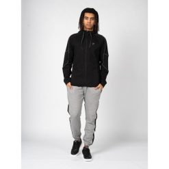 Bluza trekking męska Roviogo. Czarne bluzy Fila, m, bez wzorów, z bawełny, z kapturem. Za 313.00 zł.