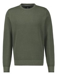 Lerros Sweter w kolorze khaki rozmiar: S. Brązowe swetry nierozpinane Lerros, s, bez wzorów, z bawełny, bez kołnierzyka, bez ramiączek. Za 124.95 zł.