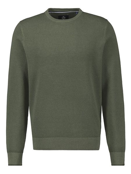 Lerros Sweter w kolorze khaki rozmiar: S. Brązowe swetry nierozpinane Lerros, s, bez wzorów, z bawełny, bez kołnierzyka, bez ramiączek. Za 124.95 zł.