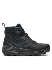 Adidas Trekkingi Unity Leather Mid RAIN.RDY IF4977 Czarny. Czarne botki sznurowane Adidas, bez wzorów, ze skóry, bez obcasa, bez zapięcia. Za 399.99 zł.