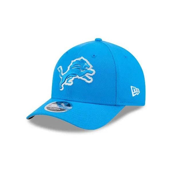 Czapka z daszkiem New Era 9forty Detroit Lions NFL MC OTC. Niebieskie czapki z daszkiem New Era, bez wzorów, z materiału. Za 174.00 zł.