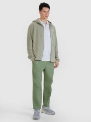 4F Polar regular z kapturem męski - oliwkowy XXL. Brązowe bluzy z polaru 4F, na zimę, m, bez wzorów, z dzianiny, z kapturem. Za 169.99 zł.