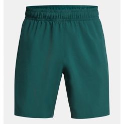 Spodenki treningowe męskie Under Armour Woven Wdmk. Niebieskie krótkie spodenki sportowe Under Armour, m, bez wzorów. Za 127.35 zł.