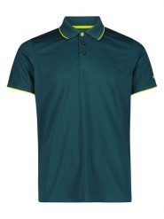Cmp Funkcyjna koszulka polo w kolorze turkusowym rozmiar: 56. Niebieskie koszulki polo CMP, bez wzorów, bez kołnierzyka, bez ramiączek, outdoorowe. Za 75.34 zł.