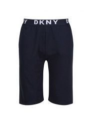 DKNY Szorty dresowe w kolorze granatowym rozmiar: M. Niebieskie krótkie spodenki sportowe DKNY, m, bez wzorów, z bawełny. Za 79.21 zł.