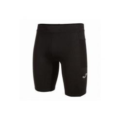 Legginsy Joma Elite X czarne do biegania. Czarne legginsy długie sportowe Joma, xs, bez wzorów, z materiału, do biegania. Za 287.50 zł.