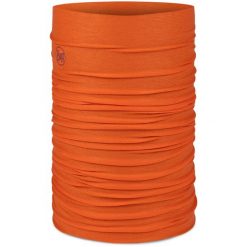 Komin na szyję - Bandana BUFF Coolnet UV® Solid. Brązowe szaliki Buff, bez wzorów, z elastanu. Za 89.99 zł.