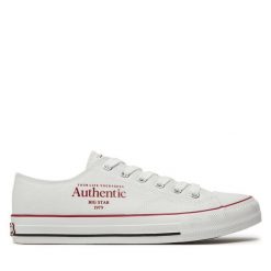 Trampki Big Star Shoes. Białe trampki BIG STAR SHOES, m, bez wzorów, bez zapięcia. Za 189.99 zł.
