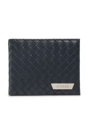 Guess Duży Portfel Męski Calabria (IN) Slg SMRIIN LEA20 Granatowy. Niebieskie portfele Guess, z aplikacjami, ze skóry. Za 339.99 zł.