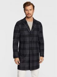 Boss Płaszcz przejściowy H-Hyde-J-224 50479591 Granatowy Slim Fit. Niebieskie płaszcze Boss, m, bez wzorów, z syntetyku, bez kaptura. Za 1,789.00 zł.