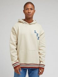 Lee Bluza w kolorze beżowym rozmiar: L. Brązowe bluzy Lee, l, bez wzorów, z kapturem. Za 176.91 zł.