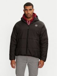 Puma Kurtka zimowa Classics 621675 Czarny Regular Fit. Czarne kurtki Puma, na zimę, m, bez wzorów, z syntetyku, bez kaptura. Za 279.99 zł.