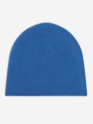 AUTHENTIC CASHMERE Kaszmirowa czapka beanie "Pinier" w kolorze niebieskim rozmiar: onesize. Niebieskie czapki zimowe AUTHENTIC CASHMERE, bez wzorów, z kaszmiru. Za 130.99 zł.