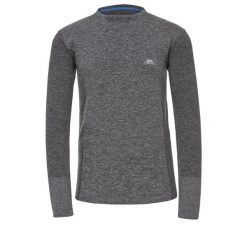 Trespass Timo - Męski top aktywny Czarny Marl. Czarne bielizna termoaktywna Trespass, m, bez wzorów, bez ramiączek. Za 264.99 zł.