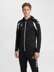 Bluza dresowa z kapturem Hummel Core 2.0. Białe bluzy z kapturem Hummel, s, bez wzorów, z dresówki, z kapturem. Za 266.00 zł.