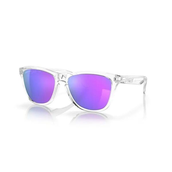 Okulary przeciwsłoneczne Oakley Frogskins. Fioletowe okulary przeciwsłoneczne Oakley. Za 762.45 zł.