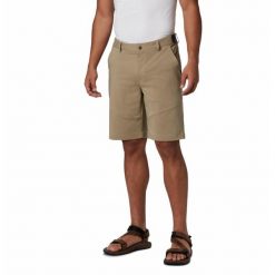 Szorty męskie Columbia Tech Trail Short. Brązowe szorty Columbia, m, bez wzorów, sportowe. Za 189.99 zł.