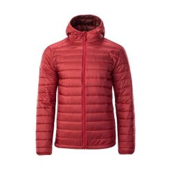 Kurtka Ocieplana Męska Carson. Czerwone kurtki Hi-tec, m, bez wzorów, z puchu, bez kaptura. Za 264.99 zł.