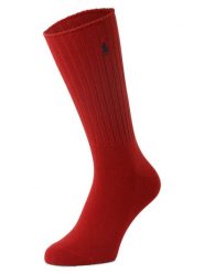 Polo Ralph Lauren Skarpety Mężczyźni Bawełna czerwony, ONE SIZE. Czerwone skarpety Polo Ralph Lauren, bez wzorów, z bawełny. Za 74.95 zł.