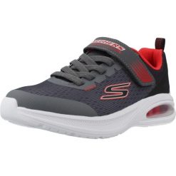 Buty SKECHERS MICROSPEC MAX ADVANCE Szary. Szare buty trekkingowe Skechers, bez wzorów, z syntetyku, bez zapięcia. Za 213.93 zł.