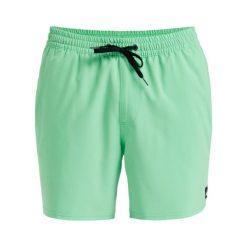 Szorty kąpielowe dla Mężczyzn SURFSILK SOLID 16" Zielony. Zielone kąpielówki Quiksilver, l, bez wzorów, z elastanu, sportowe. Za 199.99 zł.