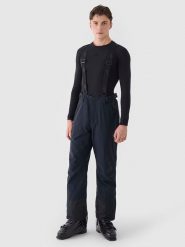 4F Spodnie narciarskie w kolorze granatowym rozmiar: L. Niebieskie spodnie narciarskie i snowboardowe 4F, l, bez wzorów, narciarskie. Za 235.97 zł.