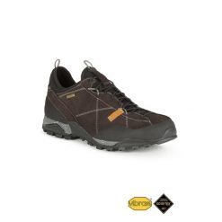 Buty trekkingowe AKU Nativa GTX z VIBRAM I GORE-TEX. Brązowe buty trekkingowe Aku, bez wzorów, z gore-texu, bez zapięcia, trekkingowe, gore-tex. W wyprzedaży za 749.00 zł.